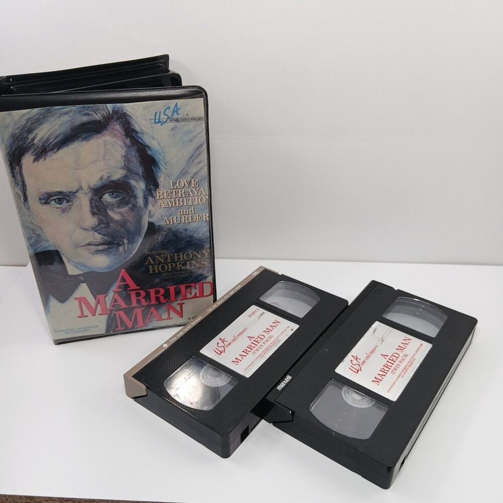 A Married Man Anthony Hopkins VHS Movie
